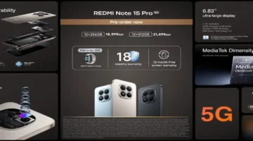 بأسعار منافسة.. شاومي تطلق سلسلة Redmi Note 15 بمواصفات متطورة في السوق المصرية